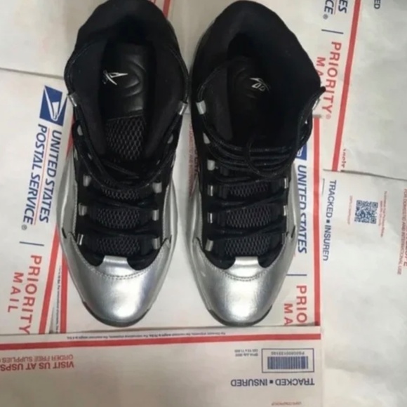 Men’s Reebok Question Mid I3 Motorsports Shoes Sneakers Size 12. - Picture 3 of 14